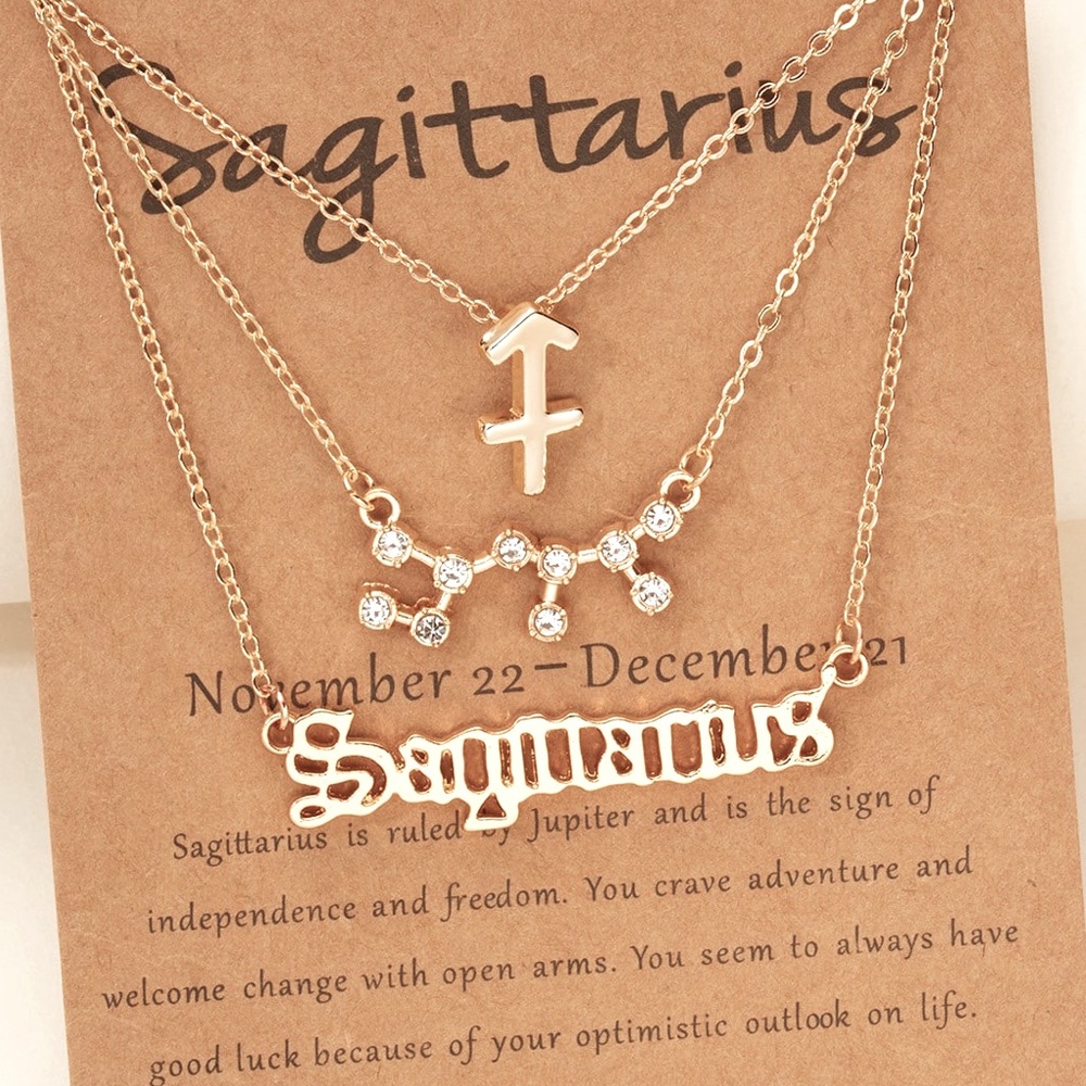 Sagittarius ♐️ Constellation Pendant Necklace